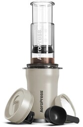 Zaparzacz do kawy AeroPress Go Plus - Kremowy