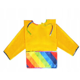 Libra-Babies Winylowy fartuszek z rękawami i kieszenią wodoodporny