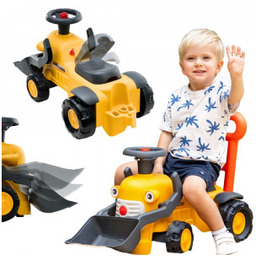 FALK Jeździk Traktor Koparka Komatsu z Łyżką