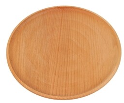 Drewniana podstawka talerz drewniany duży okragly