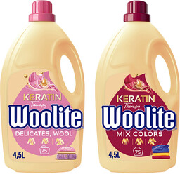 Zestaw Woolite Płyn żel do Prania 4,5L *2