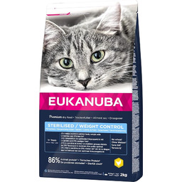 Eukanuba Sterilised karma dla kotów  niskotłuszczowa sucha