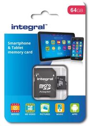 Karta pamięci Integral micro SDXC 64GB Class 10