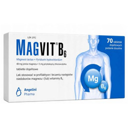 Magvit B6 48 mg + 5 mg, 70