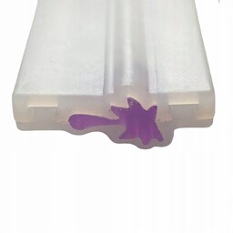 Długa silikonowa forma do mydła insert rdzeń PALMA