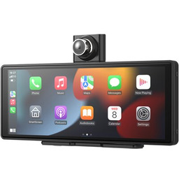 BLOW Tablet CarPlay 5.0 Bezprzewodowy Czarny + Kamera