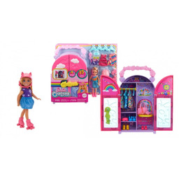 Barbie Szafa Chelsea Garderoba, +, Lalka, ubranka
