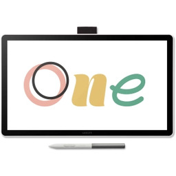 Wacom One 14 Pen Display Biały Tablet graficzny