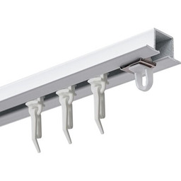 DECASTYL Szyna sufitowa MS Zero z agrafkami pojedyncza