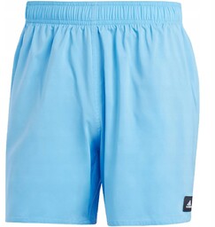 Spodenki kąpielowe męskie adidas Solid CLX Short-Length błękitne