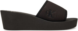 Klapki Calvin Klein Jeans Beach Wedge Slide Canvas