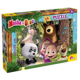 LISCIANI Puzzle Masza i Niedźwiedź 304-86078 (24 elementy)