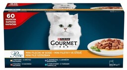 Purina Gourmet Perle Mini Fileciki w sosie Karma