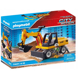 Playmobil City Action 71407 Koparka z obrotowym korpusem