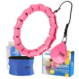 ZESTAW HULA HOP OHA02 PINK Z WYPUSTKAMI