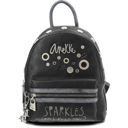 Anekke Czarny Zgrabny Plecak Damski Premium