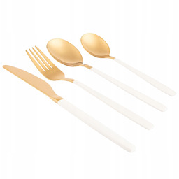 Komplet Sztućców Altom Design Noble Gold 24 el.