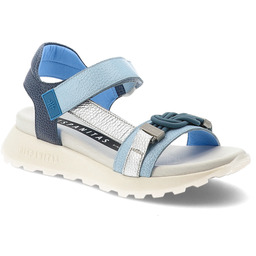 Hispanitas Sandały damskie, cholewka ze skóry naturalnej sportowa