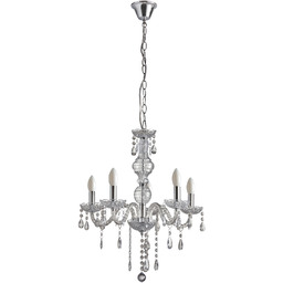 Lampa wisząca DIAMOND 5xE14 akryl transparentny 8421797232832 -