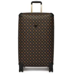 Walizka duża Guess Wilder Travel TWHP74 52988 Brązowy