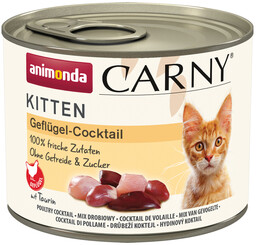 Megapakiet animonda Carny Kitten, 24 x 200 g
