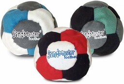 World Footbag SandMaster Hacky Sack Footbag, 3-pak, wielokolorowa
