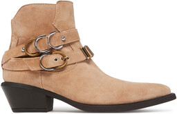 Kowbojki PINKO Tex 13 SD0343 P002 Beżowy