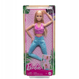 Mattel Lalka Barbie Made to Move Blond włosy
