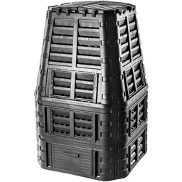 Kompostownik ogrodowy Boko 1000L, czarny