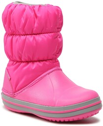 Śniegowce Crocs Winter Puff Boot Kids 14613-6TR Różowy