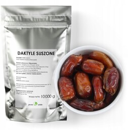 Daktyle Suszone Bez Pestek Najwyższa Jakość 10Kg