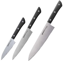 Samura Harakiri zestaw 3 noży kuchennych SHR-0220B
