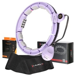 ZESTAW HULA HOP MAGNETYCZNY VIOLET HHM13 Z LICZNIKIEM