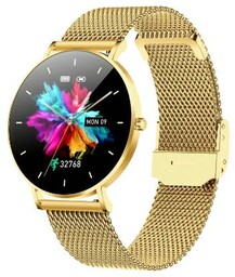 Manta Alexa 43mm Złoty Smartwatch