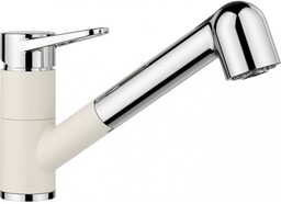 BLANCO 526982 Bateria WEGA-S II Silgranit-Look delikatny biały/chrom