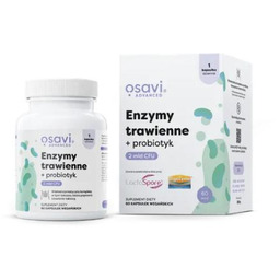 Osavi Advanced Enzymy trawienne + probiotyk, 60 kaps.