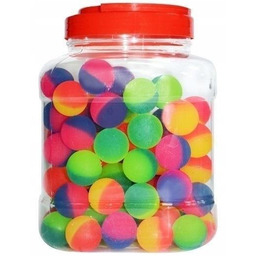 Piłka kauczukowa 25mm 100szt