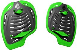 łapki do pływania mad wave fusion paddles czarno/zielony