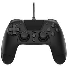 Gioteck VX4 Wired do PS4, PCPrzewodowy Czarny Gamepad