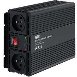 NEWELL Przetwornica NL3676 12V/230-240V 1000W Modyfikowana sinusoida