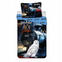 Pościel Harry Potter 140x200 Hogwarts Express Bawełna Oryginał