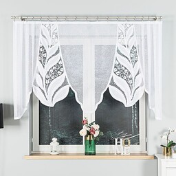 Markizeta Firana żakardowa gotowa 250x120 biała Melania