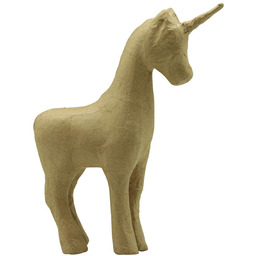 GLOREX 6 2030 069 - Brązowa figurka jednorożca