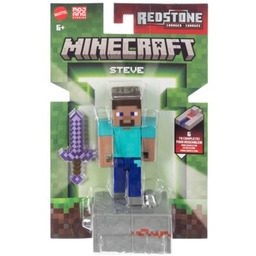 MINECRAFT Figurka Redstone Charged Chargée Steve JJR85