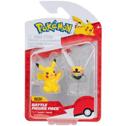 JAZWARES Zestaw figurek Pokémon Battle Ninjask Pikachu PKW3576