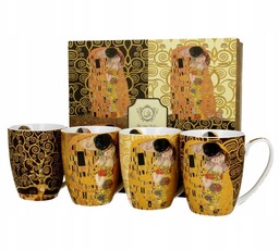 Komplet 4 kubków classic 350ml inspired by Klimt