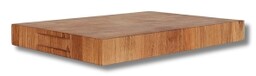 Deska do krojenia dębowa sztorcowa - 35x25x4 PK