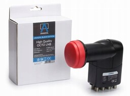 Konwerter Octo Anadol Black do Anteny Satelitarnej 8x