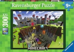 Ravensburger PUZZLE DLA DZIECI 300 MINECRAFT