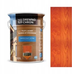 Drewnochron Impregnat Extra 4,5L Cedr